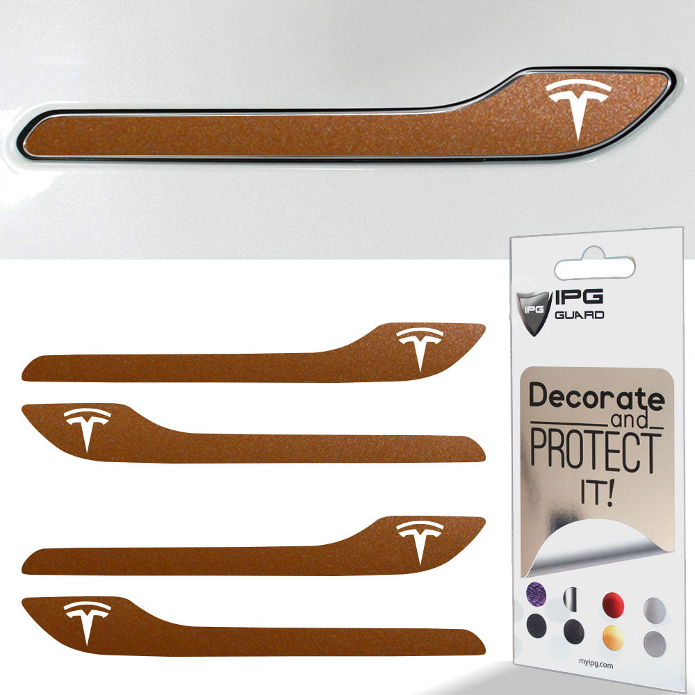 IPG Decorative for Tesla Model 3 / Model Y Door Handle (Set of 4) - Decals Stickers Protector