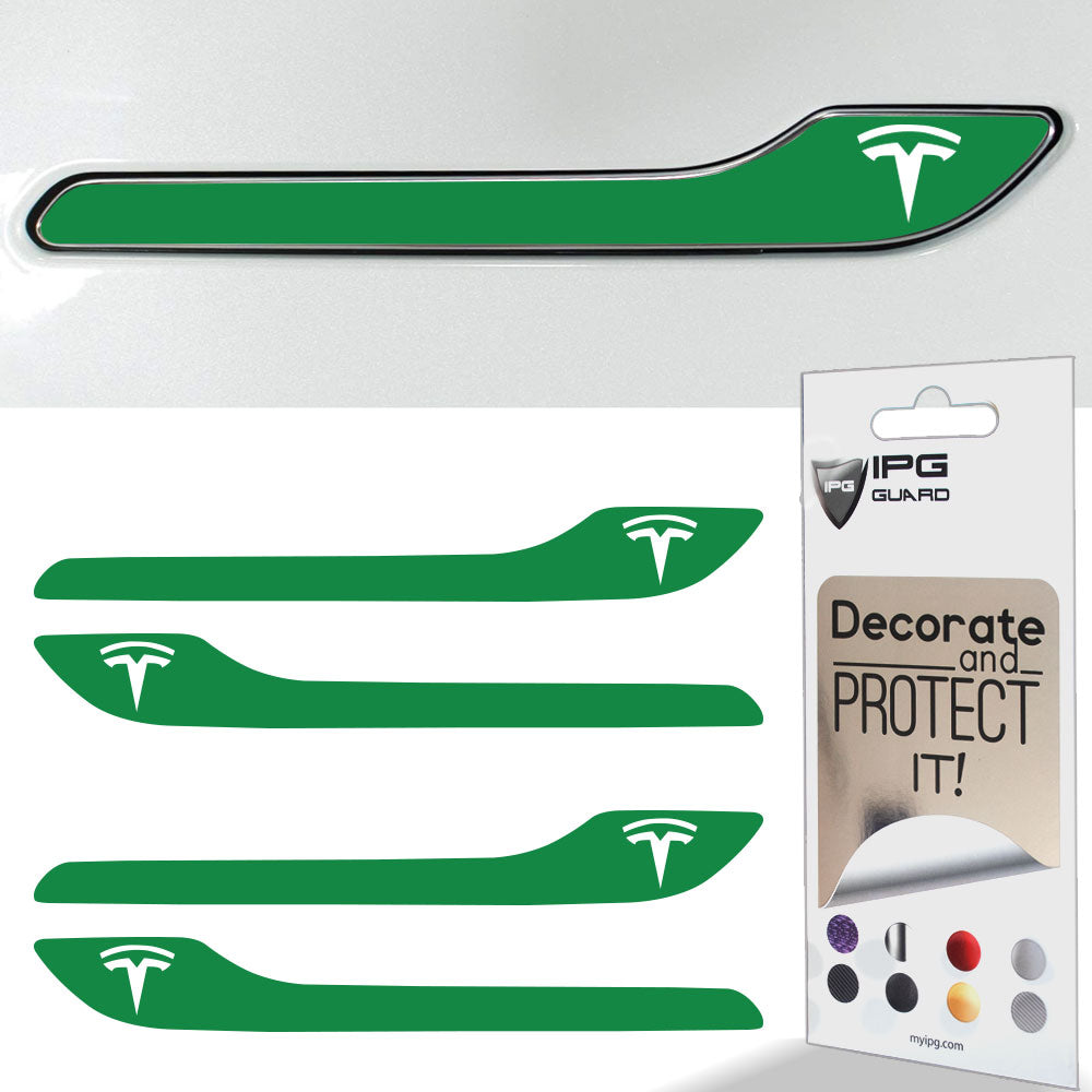 IPG Decorative for Tesla Model 3 / Model Y Door Handle (Set of 4) - Decals Stickers Protector