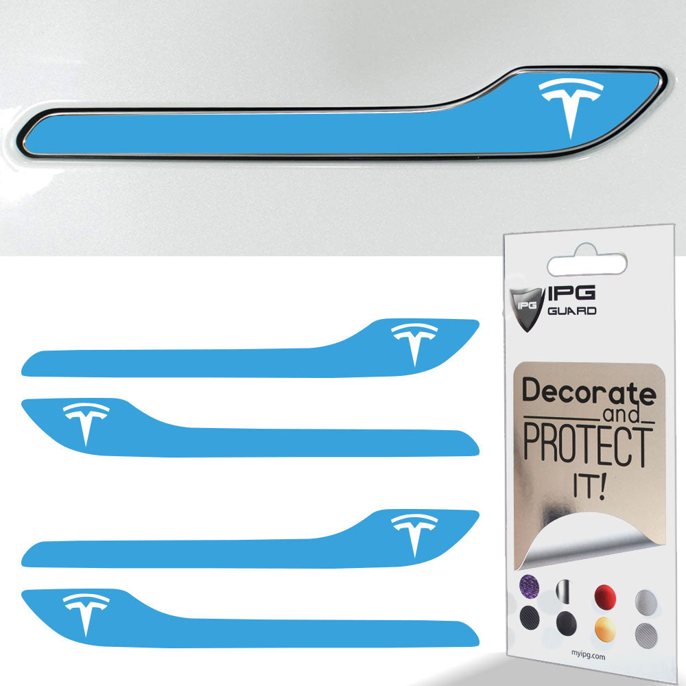 IPG Decorative for Tesla Model 3 / Model Y Door Handle (Set of 4) - Decals Stickers Protector