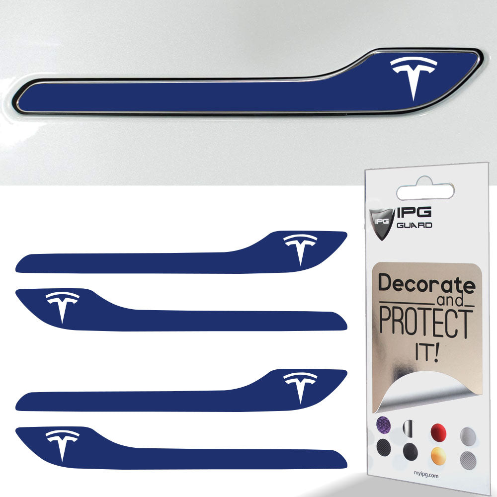 IPG Decorative for Tesla Model 3 / Model Y Door Handle (Set of 4) - Decals Stickers Protector