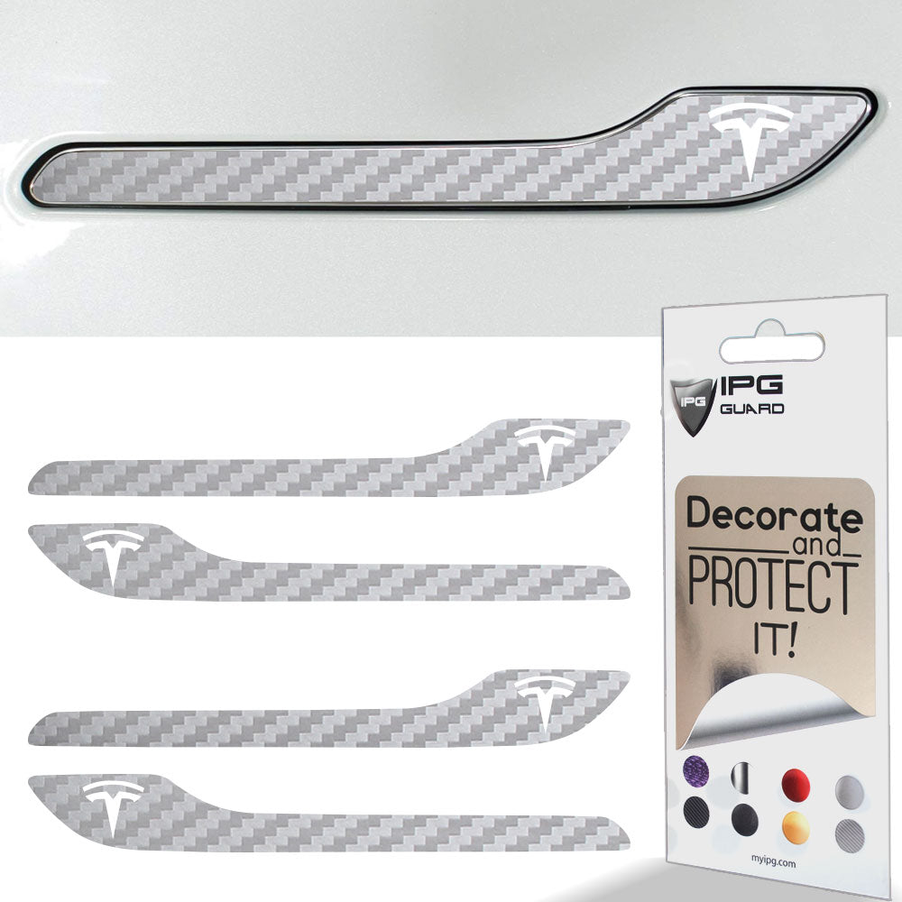 IPG Decorative for Tesla Model 3 / Model Y Door Handle (Set of 4) - Decals Stickers Protector