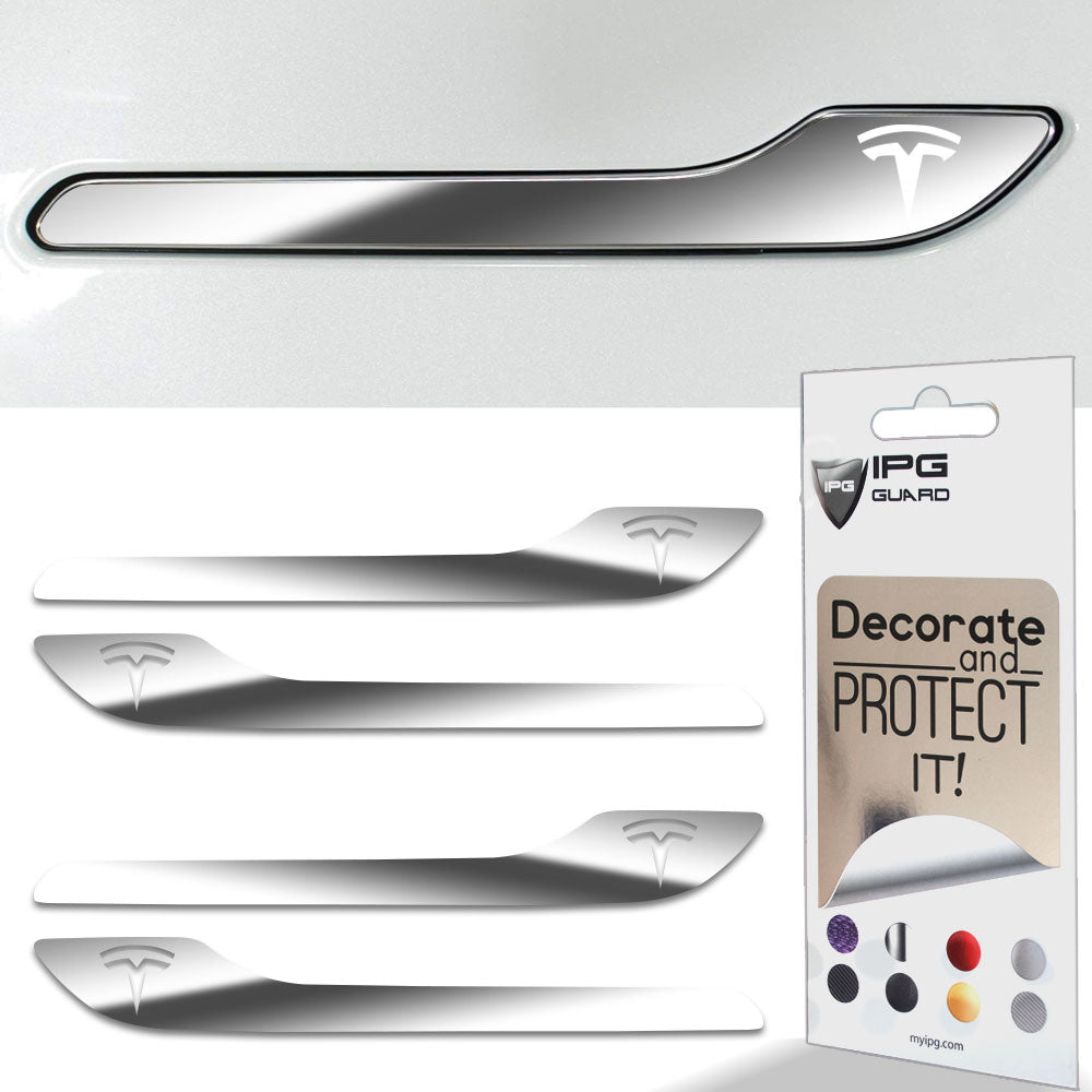 IPG Decorative for Tesla Model 3 / Model Y Door Handle (Set of 4) - Decals Stickers Protector
