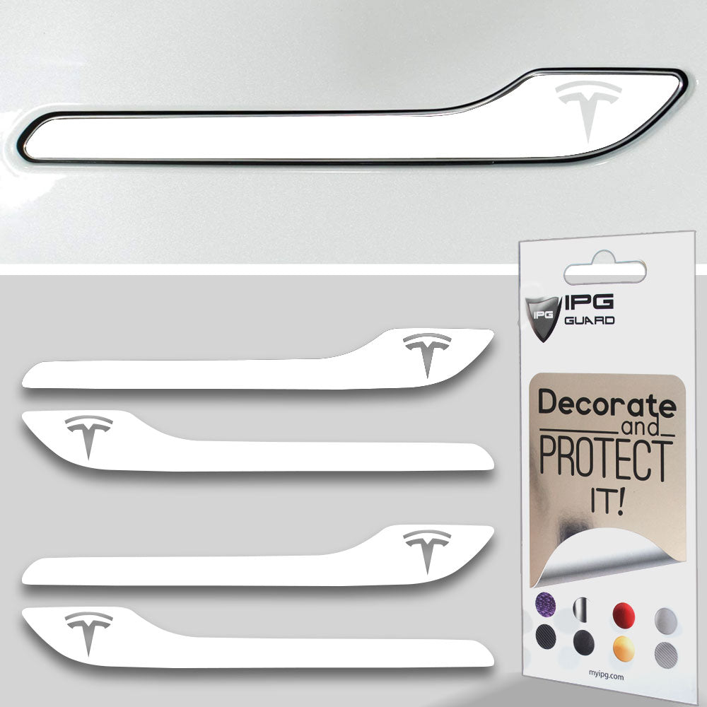 IPG Decorative for Tesla Model 3 / Model Y Door Handle (Set of 4) - Decals Stickers Protector