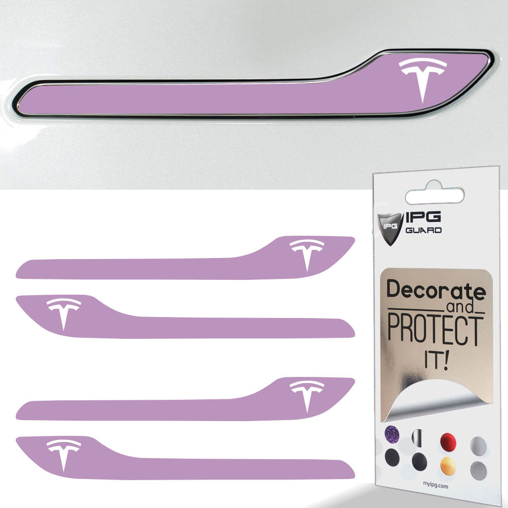 IPG Decorative for Tesla Model 3 / Model Y Door Handle (Set of 4) - Decals Stickers Protector