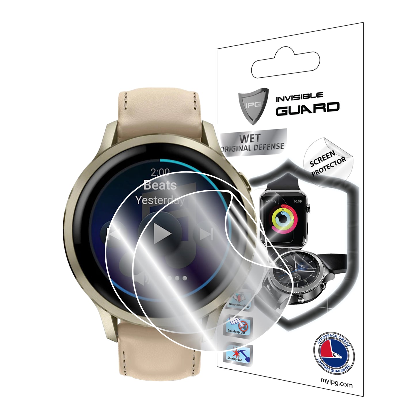 IPG Original for Garmin Venu 4 41mm Smartwatch SCREEN Protector (2 Units) (Hydrogel)