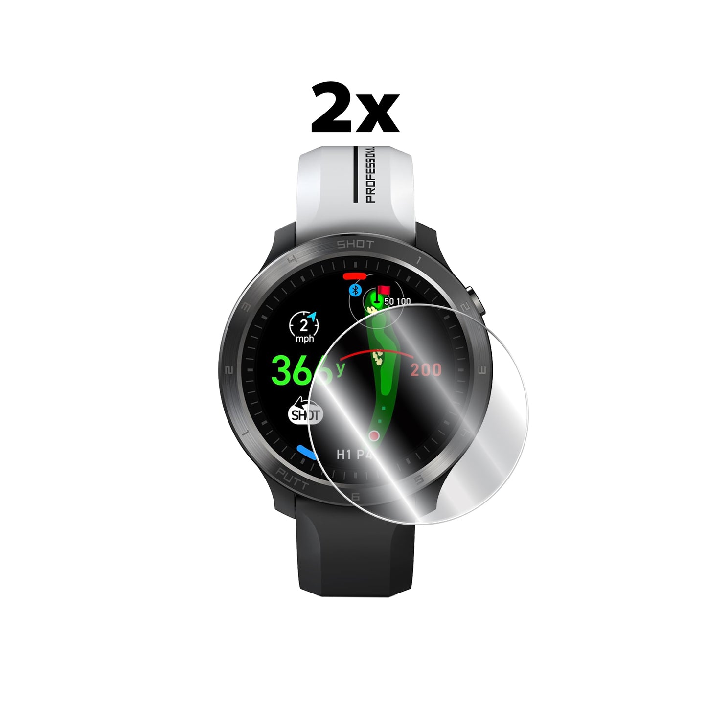 IPG Original for Voice Caddie T11 Pro Golf GPS Watch SCREEN Protector (2 Units) (Hydrogel)
