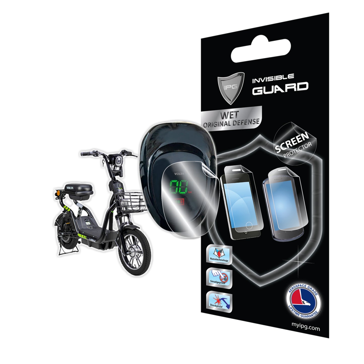 Volta VSM Dashboard Speedometer Cluster SCREEN Protector (Hydrogel)