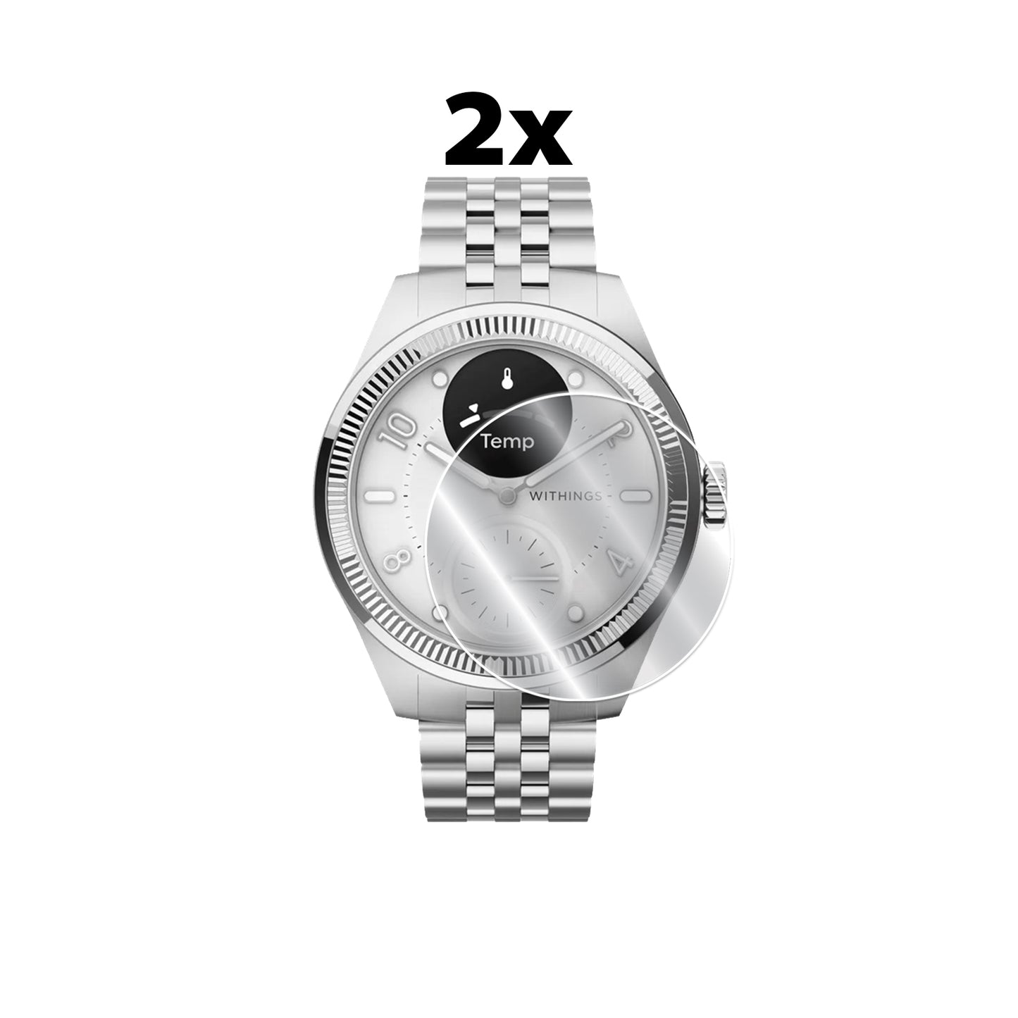 IPG Original for Withings ScanWatch Nova Brilliant Watch SCREEN Protector (2 Units) (Hydrogel)