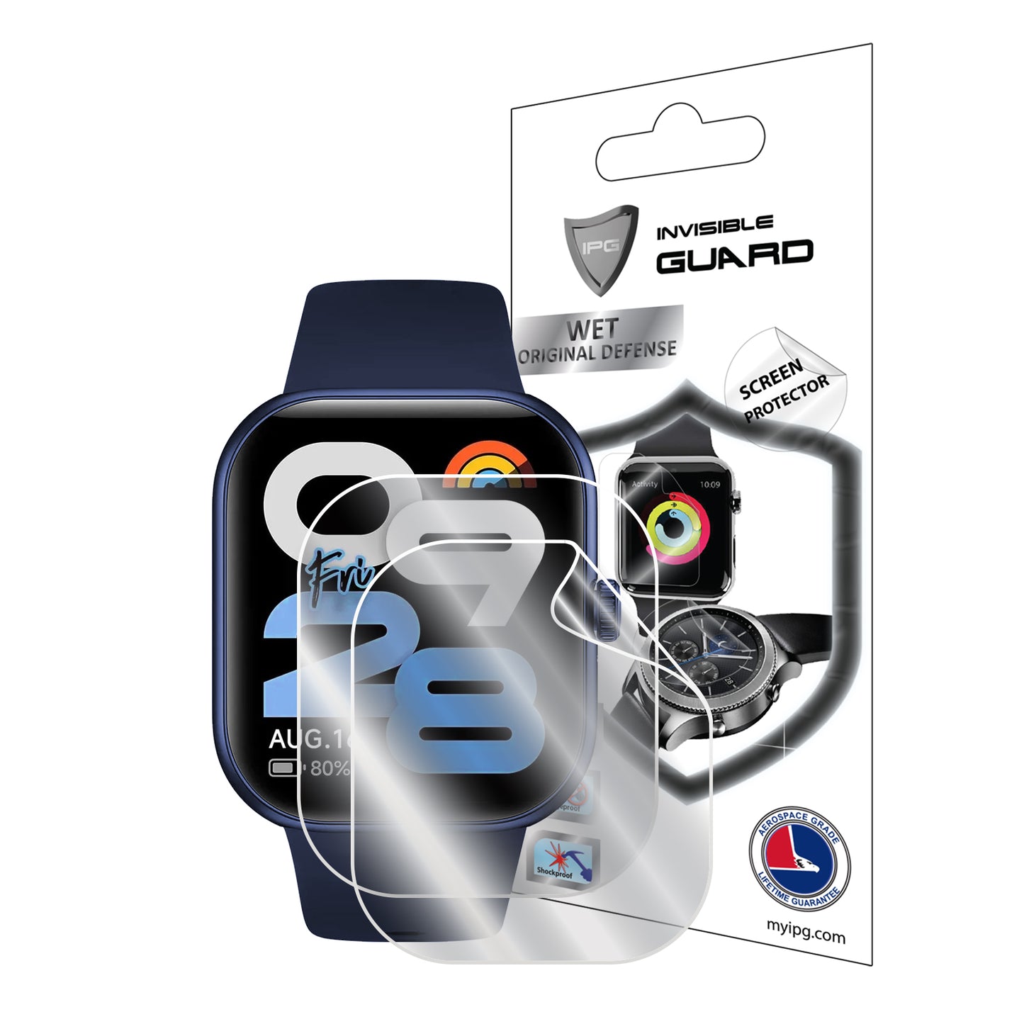 IPG Original for Xiaomi Redmi Watch Move Smartwatch SCREEN Protector (2 Units) (Hydrogel)