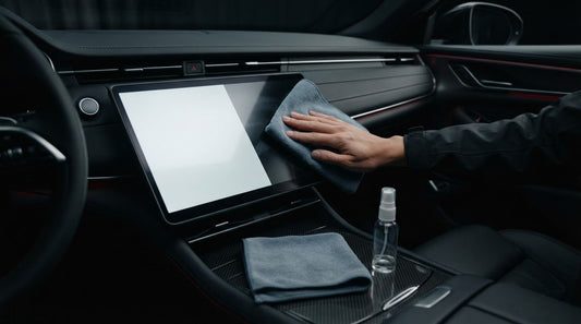Best Way to Clean Large Automotive Touchscreens Without Streaks