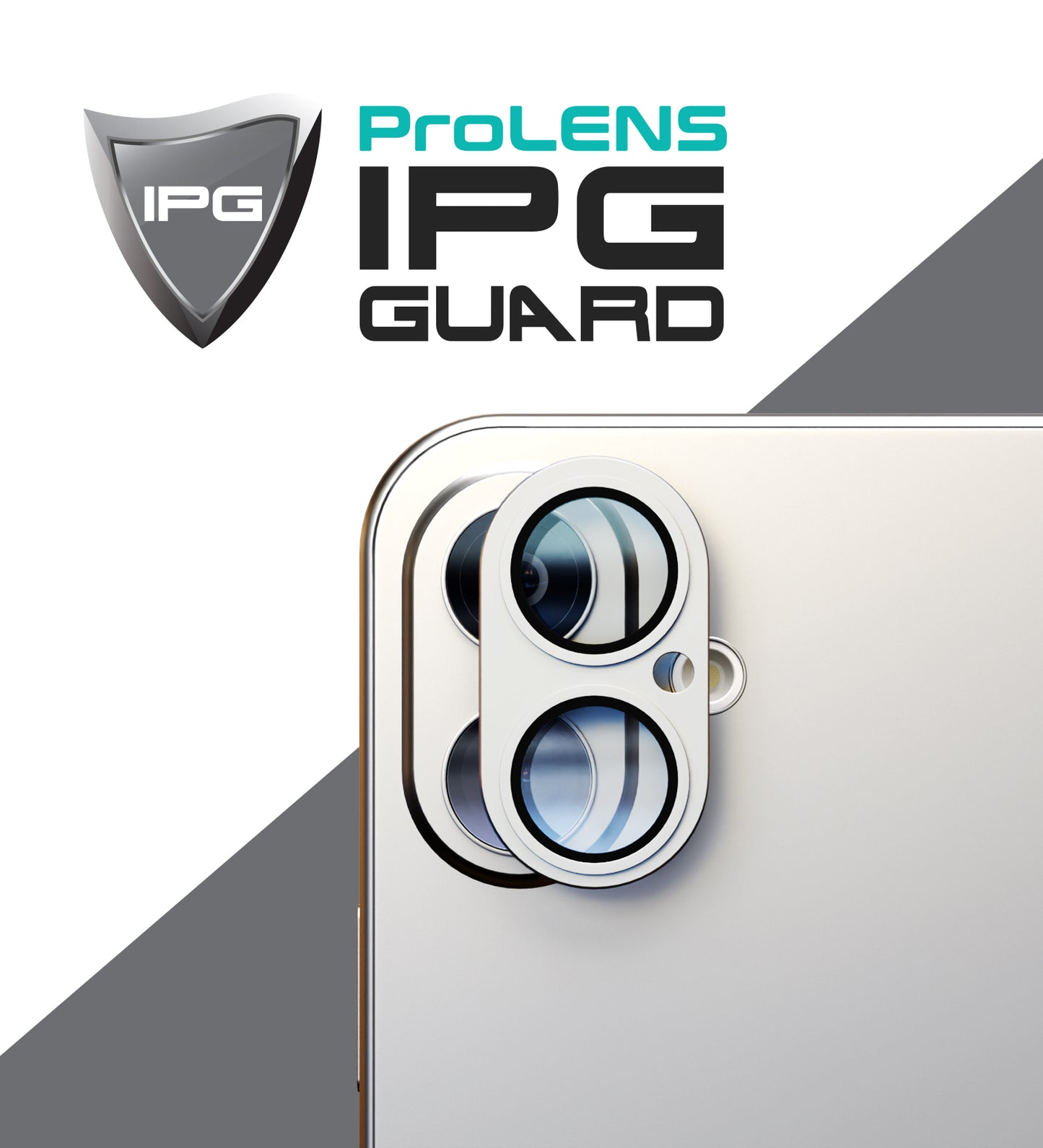 IPG ProLens Apple iPhone 16 Pro - 16 Pro Max için Elmas - Taşlı Kamera Lens Koruyucu (4 Farklı Renk Seçeneğiyle)