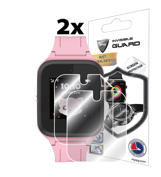 IPG Original for TCL Movetime MT40 / MT40X Smart Kids Watch Children SCREEN Protector (2 Units) (Hydrogel)