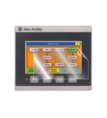 Allen Bradley PanelView 800 Terminals (2711R-T4T) 4 inç Dokunmatik Ekran için IPG Orijinal EKRAN Koruyucu (6 Adet) (Hidrojel)