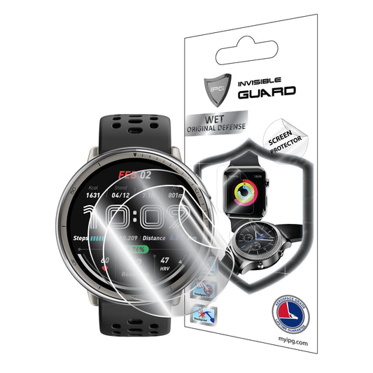 IPG for Amazfit Active 2 Smartwatch SCREEN Protector (2 Units) (Hydrogel)