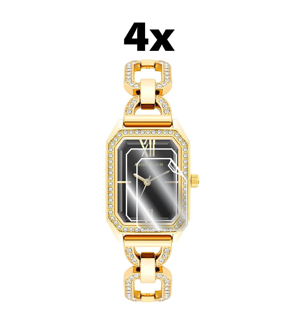 IPG Original for Anne Klein Women's Premium Crystal Accented Bracelet Watch SCREEN Protector (4 Units) (Hydrogel)