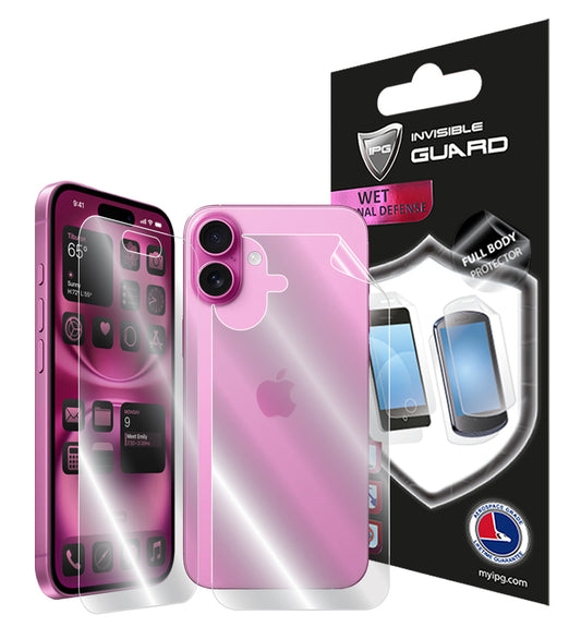 IPG Original for Apple iPhone 16 Plus FULL BODY Protector (Hydrogel)