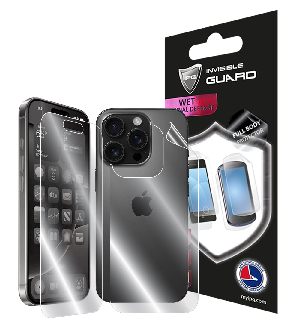 IPG Original for Apple iPhone 16 Pro FULL BODY Protector (Hydrogel)