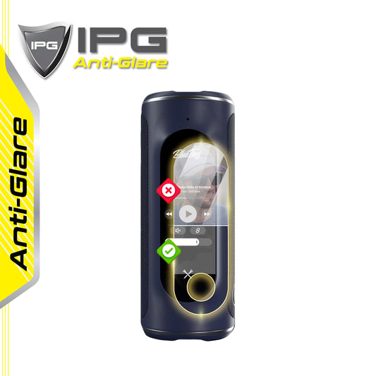 IPG Anti-Glare for Blue Tees Golf Player + GPS Speaker Touch Screen Display Handheld Display ANTI-GLARE SCREEN Protector