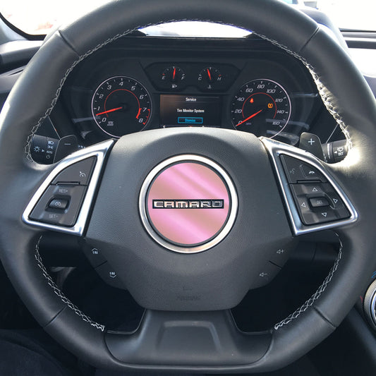 IPG Decorative for CAMARO (2017-2019) Steering Wheel Accent Decal Protector