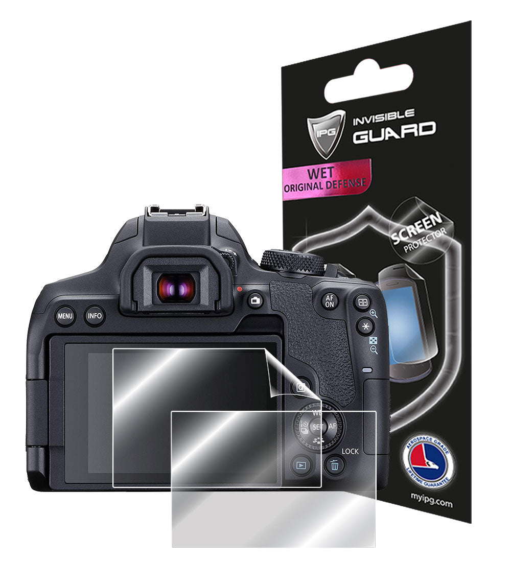 IPG Original for Canon EOS Rebel T8i - Canon EOS 850D Camera SCREEN Protector (2 Units) (Hydrogel)