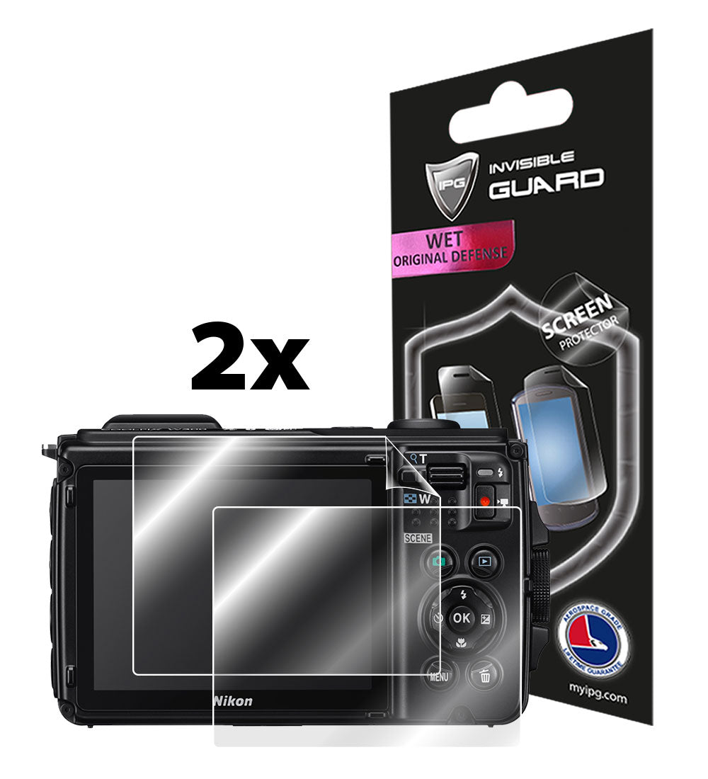 IPG Original for Nikon COOLPIX W300 Digital Camera SCREEN Protector (2 Units) (Hydrogel)