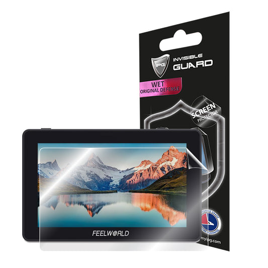 IPG Original for FEELWORLD F6 Plus 5.5 Inch Touch Screen Camera Field Monitor SCREEN Protector (Hydrogel)