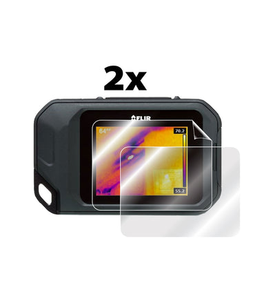 FLIR C2 / C3 Kompakt Termal Kamera Ekran için 9H Nano IPG Original Ekran Koruyucu (2 Adet) (Hidrojel)