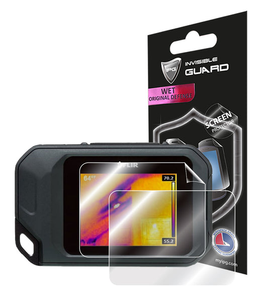 IPG Original for FLIR C2 / C3 Compact Thermal Inspection Camera SCREEN Protector (2 Units) (Hydrogel)