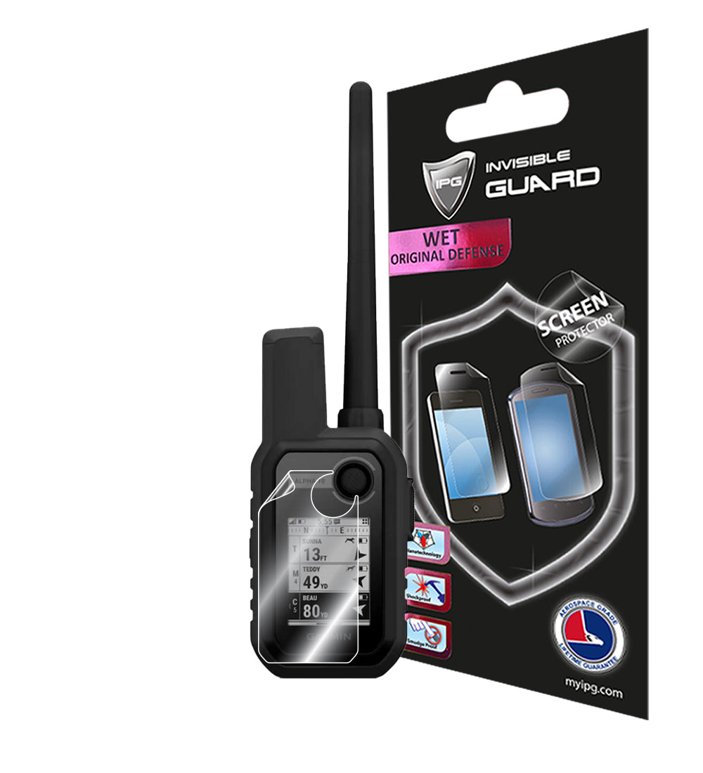 IPG Original for Garmin Alpha 10 Dog Tracking Handheld SCREEN Protector (2 Units) (Hydrogel)