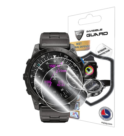 IPG Original for Garmin D2 Mach 1 Pro Smart Watch SCREEN Protector (2 Units) (Hydrogel)