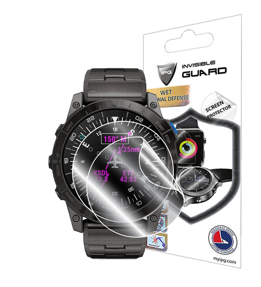 IPG Original for Garmin D2 Mach 1 Pro Smart Watch SCREEN Protector (Hydrogel)