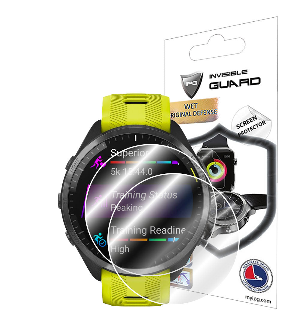 IPG Original for Garmin Forerunner 965 Smartwatch SCREEN Protector (2 Units) (Hydrogel)