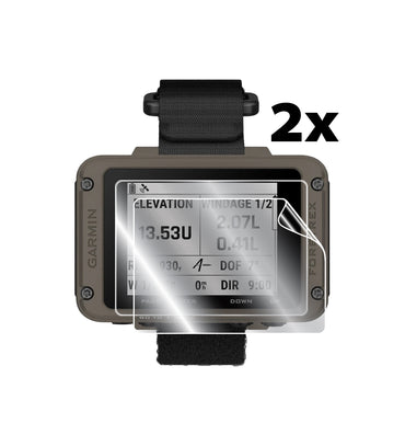 Garmin Foretrex 801-901 Balistik Sürümü GPS Navigasyon için IPG Orijinal EKRAN Koruyucu (Hidrojel) (2 Adet)