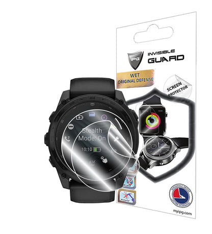 IPG Original for Garmin Tactix 8 – 51 mm AMOLED - SOLAR - AB ELİTE Smartwatch SCREEN Protector (2 Units) (Hydrogel)