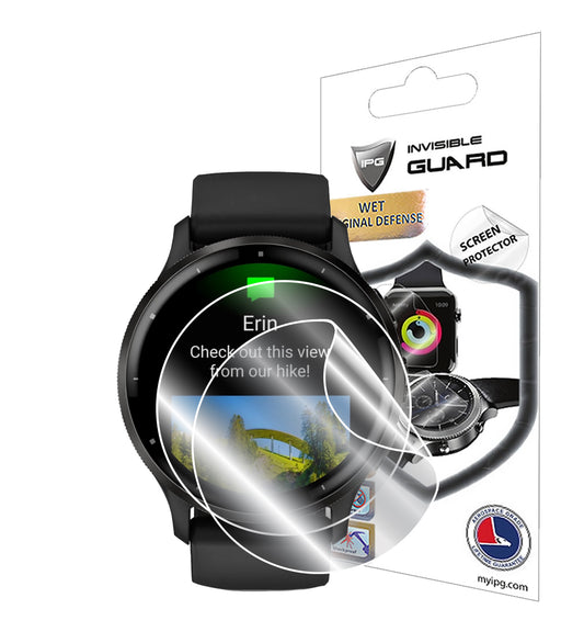 IPG Original for Garmin Venu 3 Smartwatch SCREEN Protector (2 Units) (Hydrogel)