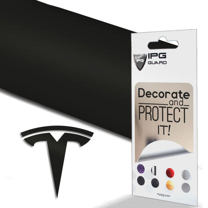 IPG Decorative for Tesla Model 3 Decal Sticker (9 Logo Set) Protector