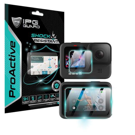 IPG ProActive for Go Pro HERO12 - HERO10 Action Camera Display SCREEN Protector