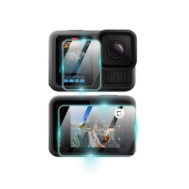 IPG ProActive for Go Pro HERO 13 Black Action Camera Display SCREEN Protector (2 Units main + 1 Unit second screen)