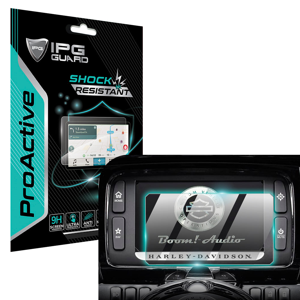 IPG ProActive for Harley Davidson 2014-2018 BOOM! BOX 6.5GT GPS Display SCREEN Protector