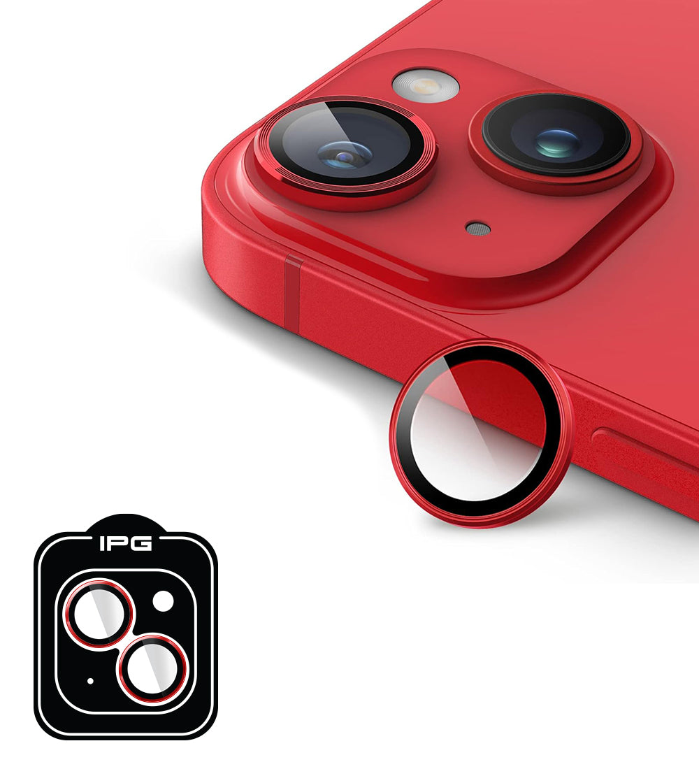 IPG ProLens Apple iPhone 14 - 14 Plus için CD Desenli Kamera Lens Koruyucu (4 Farklı Renk Seçeneğiyle)
