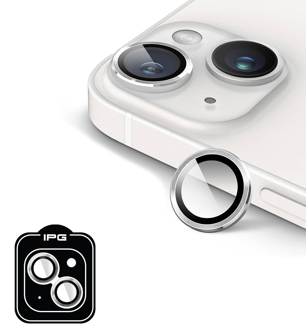 IPG ProLens Apple iPhone 14 - 14 Plus için CD Desenli Kamera Lens Koruyucu (4 Farklı Renk Seçeneğiyle)