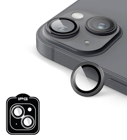 IPG ProLens Apple iPhone 14 - 14 Plus için CD Desenli Kamera Lens Koruyucu (4 Farklı Renk Seçeneğiyle)
