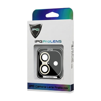 IPG ProLens Apple iPhone 16 Pro - 16 Pro Max için Elmas - Taşlı Kamera Lens Koruyucu (4 Farklı Renk Seçeneğiyle)