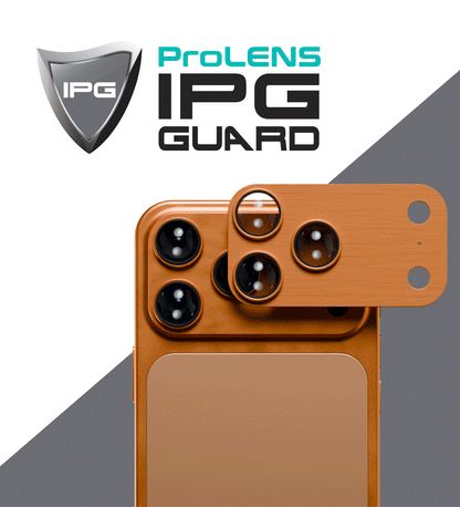 IPG ProLens for Apple iPhone 17 Pro FULL Coverage Camera Lens Protector (4 Color Options)