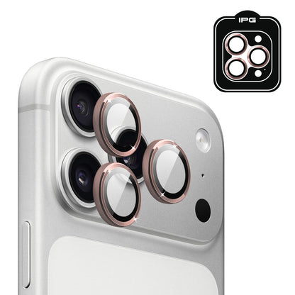 IPG ProLens for Apple iPhone 17 Pro - 17 Pro Max CD TRACK FRAME CAMERA LENS Protector (5 Color Options)