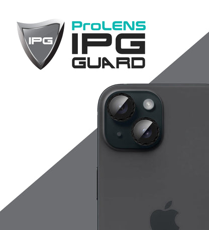 IPG ProLens for Apple iPhone 14 / 14 Plus Rhombic 3D Diamond Individual Frame Camera Lens Protector (2 Color Options)