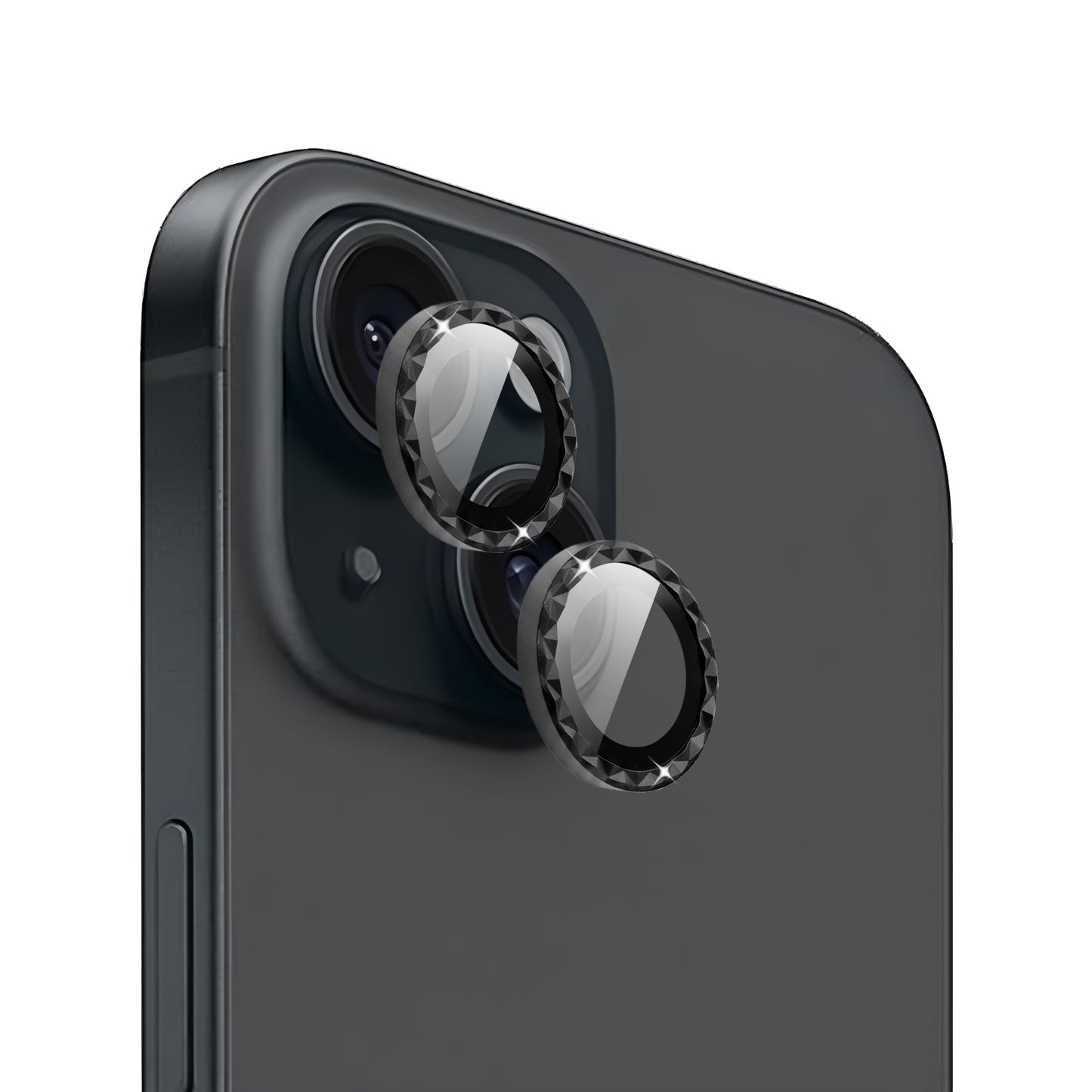 IPG ProLens for Apple iPhone 14 / 14 Plus Rhombic 3D Diamond Individual Frame Camera Lens Protector (2 Color Options)