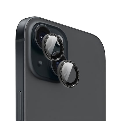 IPG ProLens for Apple iPhone 14 / 14 Plus Rhombic 3D Diamond Individual Frame Camera Lens Protector (2 Color Options)