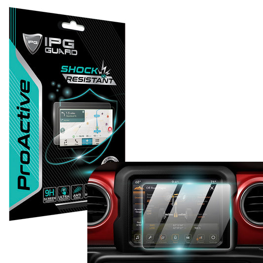 IPG ProActive for Jeep Wrangler JL & Gladiator JT 2018-2023 8.4" inch Navigation Display Screen Protector