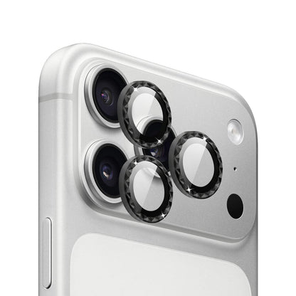 IPG ProLens for Apple iPhone 17 Pro - 17 Pro Max Rhombic 3D Diamond Individual Frame Camera Lens Protector (2 Color Options)